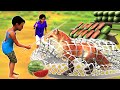 लालची लोमड़ी और तरबूज की दुकान Greedy fox and Watermelon Shop Hindi Kahaniya हिंदी कहनिया Stories