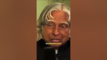 how to manage failure? APJ Abdul Kalam
