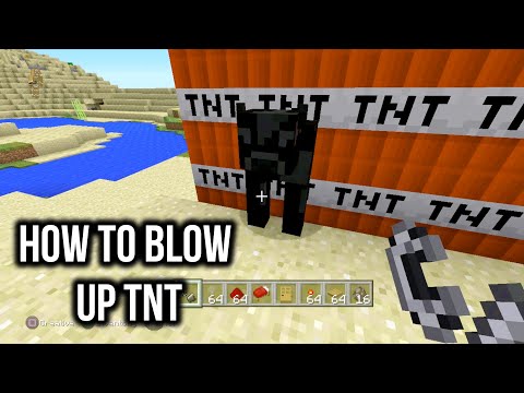 Como explodir TNT em Minecraft