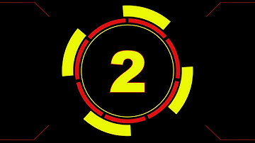 Countdown Timer 10 sec  ( v 420 ) Circle CLOCK with  SOUND Effects HD 4k