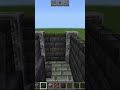 Solving a Minecraft Building Dilemma: How to Fit the Oak Door #minecraftbuilds