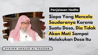 A Stern Warning! Do Not Shame Others for a Sin, or You Will Face This Punishment