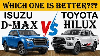 Toyota HILUX vs Isuzu Dmax: The Ultimate Comparison Reveals MindBlowing Differences!