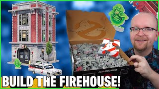 Building Wrebbit 3D's Ghostbusters Firehouse Headquarters | UNBOXING