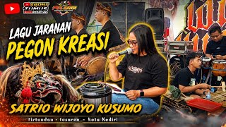 Glerr.. lagu pegon jaranan  SATRIO WIJOYO KUSUMO  feat PELANGI PRO AUDIO  live  tirtoudan Kediri 