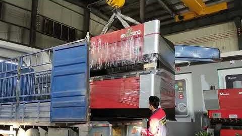 Video of the press brake sent to the customer, RAGOS Committed to the development of bending machine