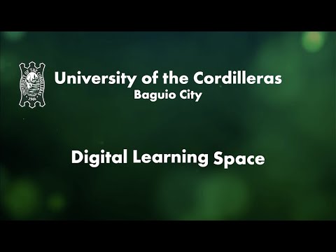 The University of the Cordilleras Digital Learning Space