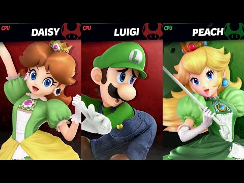 Peach! You shouldn't have won against Rosalina while Daisy & Luigi are Absent
