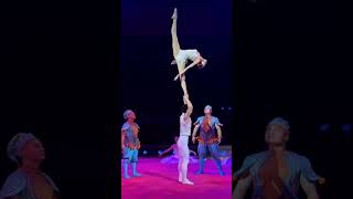Circus Ballet 😲 Acrobatic Dance ✨  #performence #dance  #circus #acrobatics