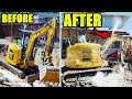 My employee almost destroyed my excavator pool demolition