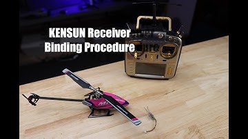 KENSUN Receiver binding procedure on the OMP Hobby M1 and M2