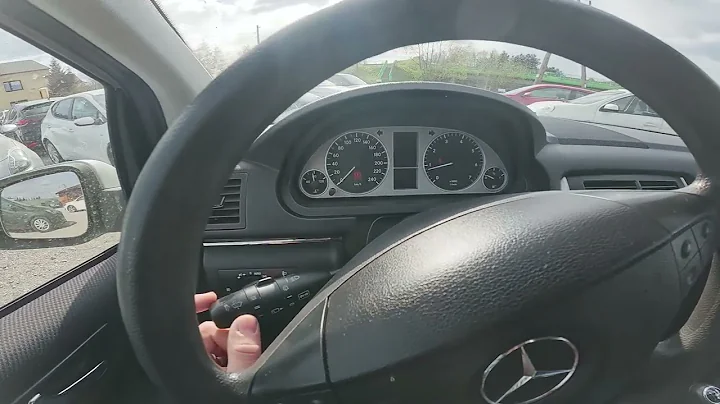 MERCEDES-BENZ W245 (2005-2011) – How to Enable or Disable High Beam