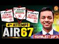 UPSC CSE 2025 AIR 67 Vishwajeet Gupta | UPSC Journey Insights with Vajiram and Ravi