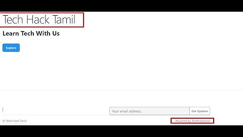 How to Remove Powered by ERP Next from ERPNext || ERPNext || Frappe || Tamil