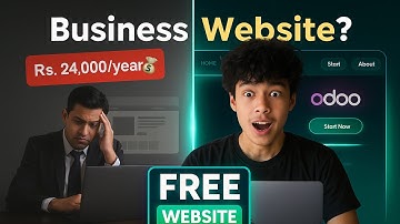 Create FREE Website in Nepal | Save Rs.24,000/Year Using Odoo 🔥 (No Coding Needed!)
