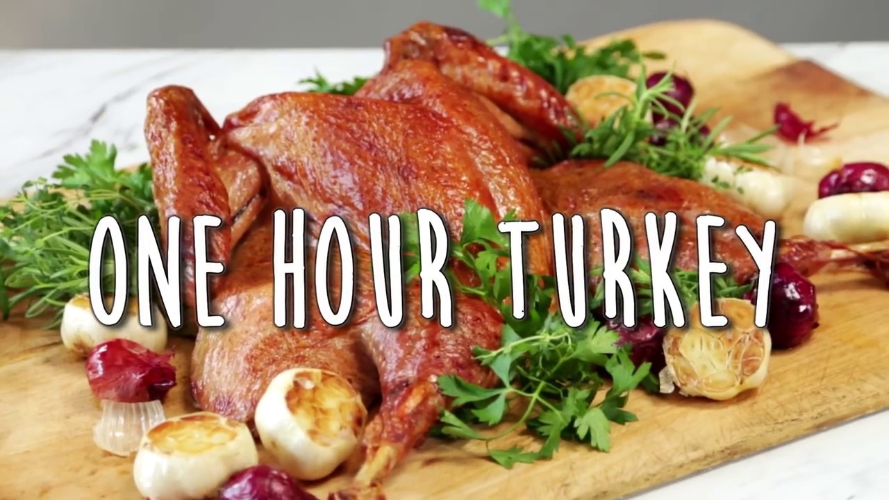 OneHour Turkey I Thanksgiving Recipe Albertsons YouTube