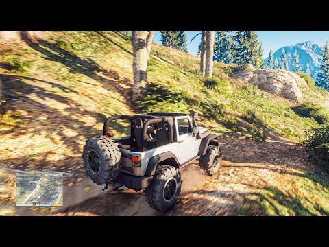 ► GTA 6 PC 8k RTX™ 3090 Graphics Demo - Realistic Off-Road Gameplay! GTA V BEST Graphics MOD