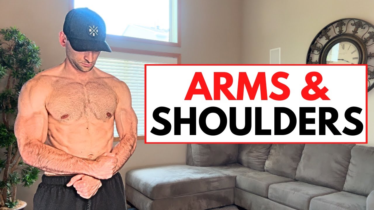15 Min DUMBBELL ARMS & SHOULDER WORKOUT at Home | No Repeat - YouTube