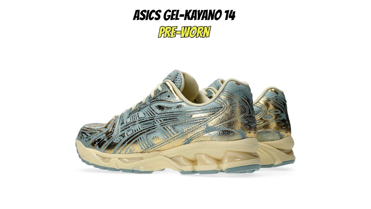 ASICS ☆ Gel Kayano14 ‘Pre-Worn' ASICS Gel-Kayano 14 PRE-WORN - YouTube