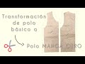 Cómo transformar un polo básico de niño a POLO MANGA CERO | #costuraparainiciante