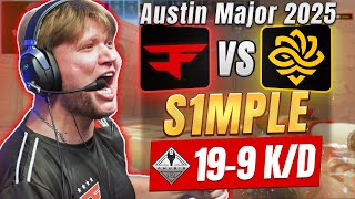 s1mple POV – Faze vs Legacy – Anubis – Blast Austin Major 2025 | CS2
