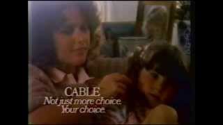 Early Cable Television commercial 1985