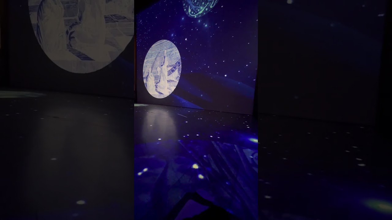 Destination: Cosmos. Hall des Lumieres, NY. Summer2023.