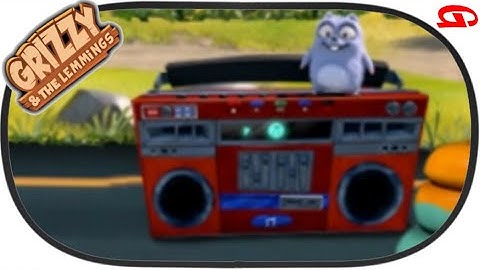 Grizzy and the Lemmings: Cannon - Music Plays (Boomerang Games) | How to Play