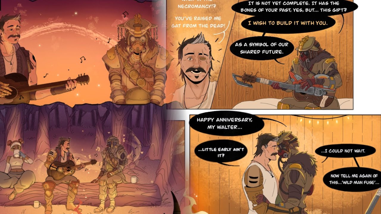 Apex Legends: Season 18 Fuse And Bloodhound Lore Comic (Fuse Heirloom Lore)