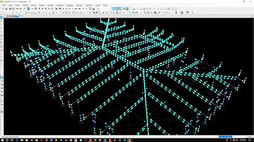 How to design sap2000 v16 steel structure building 8
