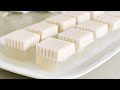 Coconut Milk Agar-agar Jelly | 椰奶燕菜果冻糕