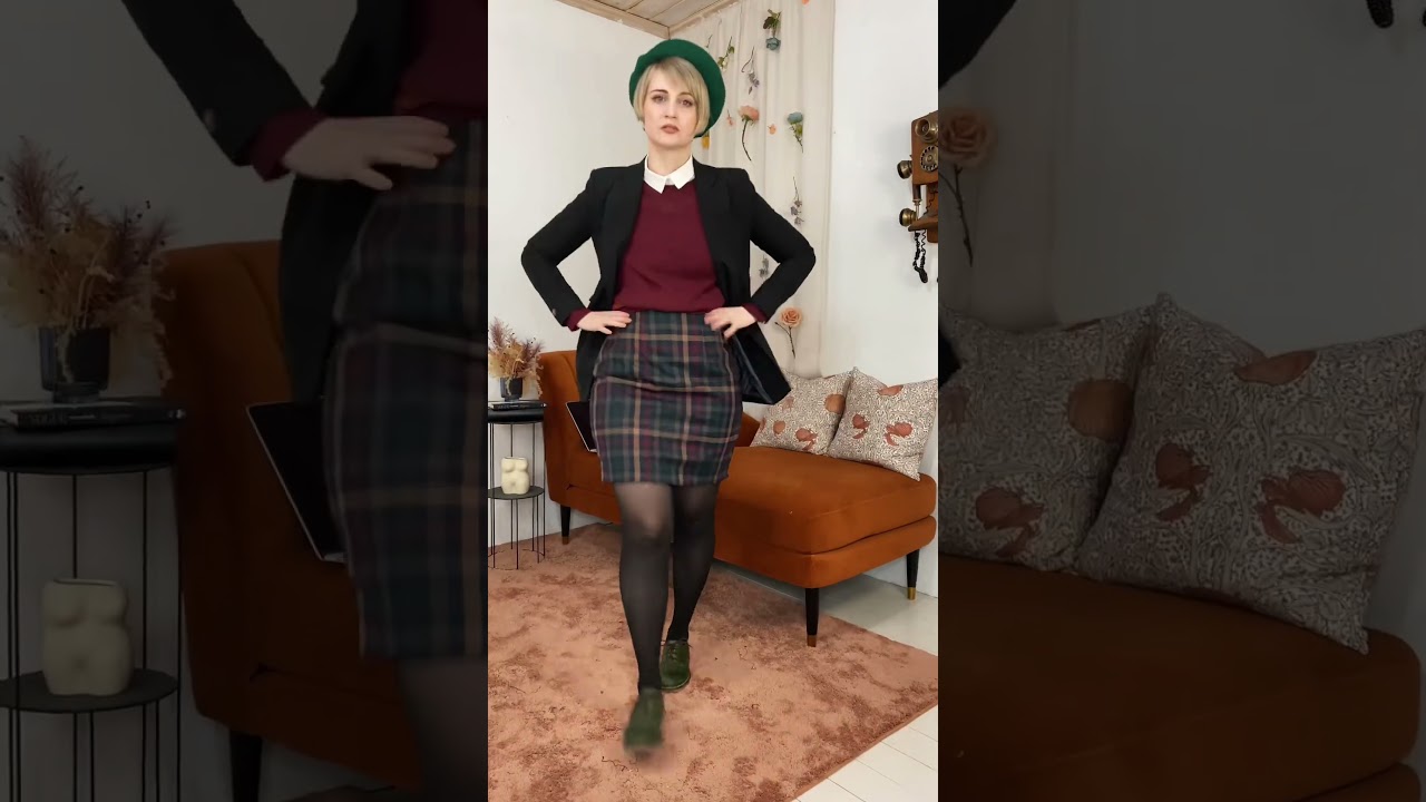 Preppy style skirt part 2 | Petite outfit inspo