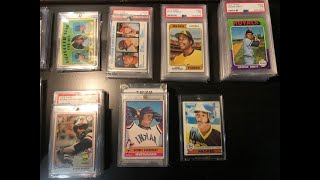 My 1970’s Baseball Rookie Card Collection