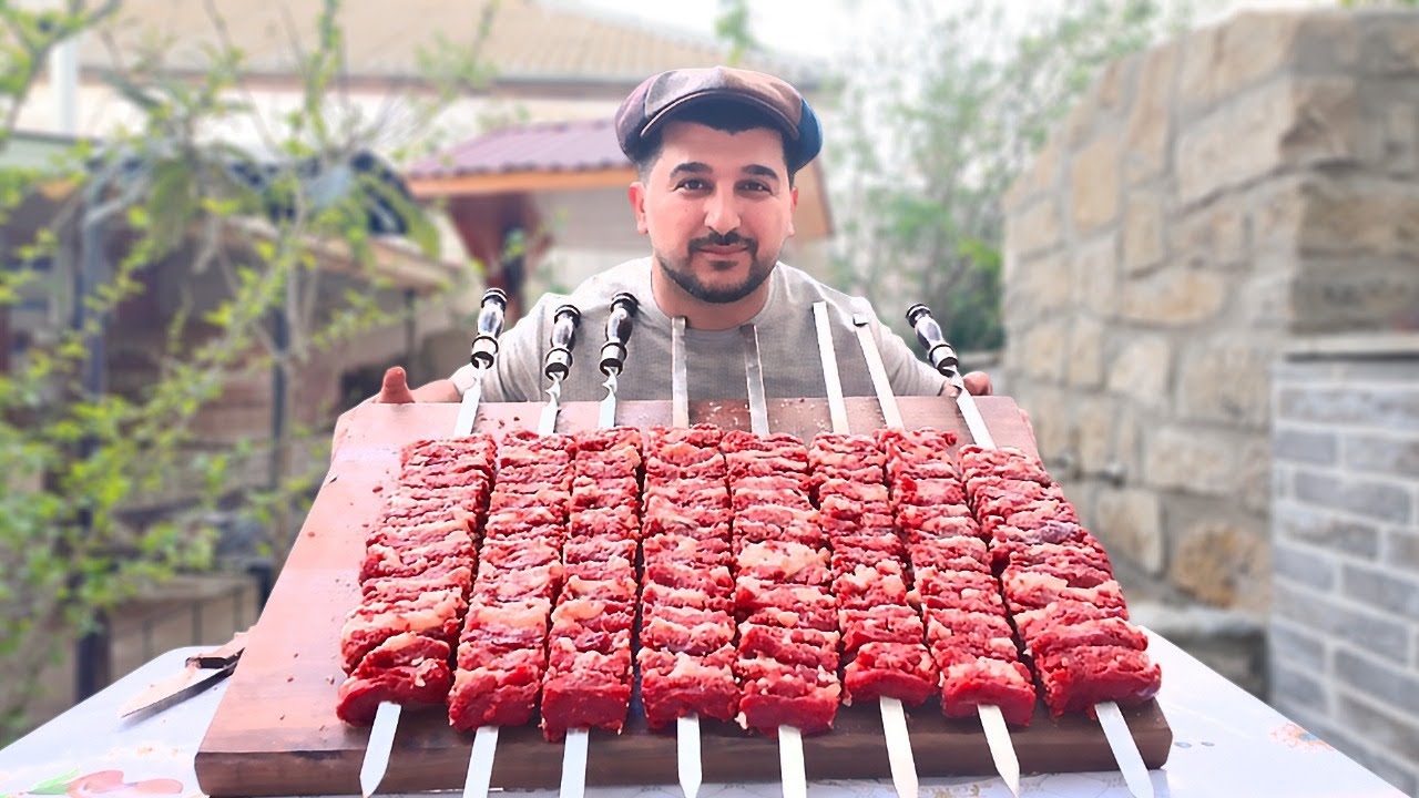 Epic Grilled Meat Bomb | Unique Ground Meat Skewer Recipe for BBQ Lovers