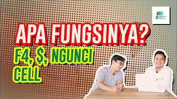 Oh ini fungsi Simbol Dollar di Excel atau mengunci Cell - Excel Menjawab Eps.11