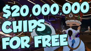 HOW TO GET $20,000,000 CHIPS FOR FREE ON VEGAS INFINITE!!! (APRIL FOOLS 2022) screenshot 5