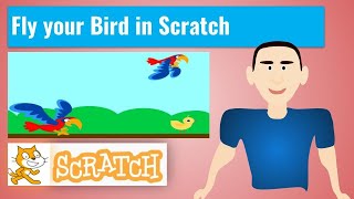 How to make Fly your Bird in Scratch Hindi screenshot 3