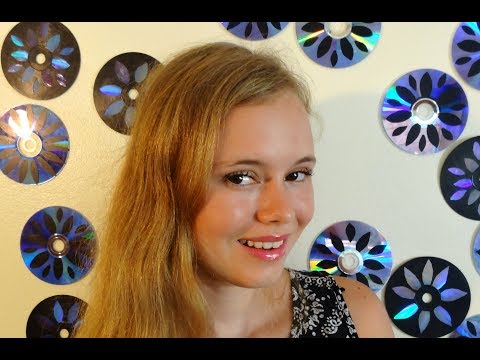 DIY WALL DECOR WITH CD FOR KIDS