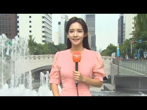 [날씨] 전국 흐리고 국지성 비…동해안·남부 폭염특보 / 연합뉴스TV (YonhapnewsTV)