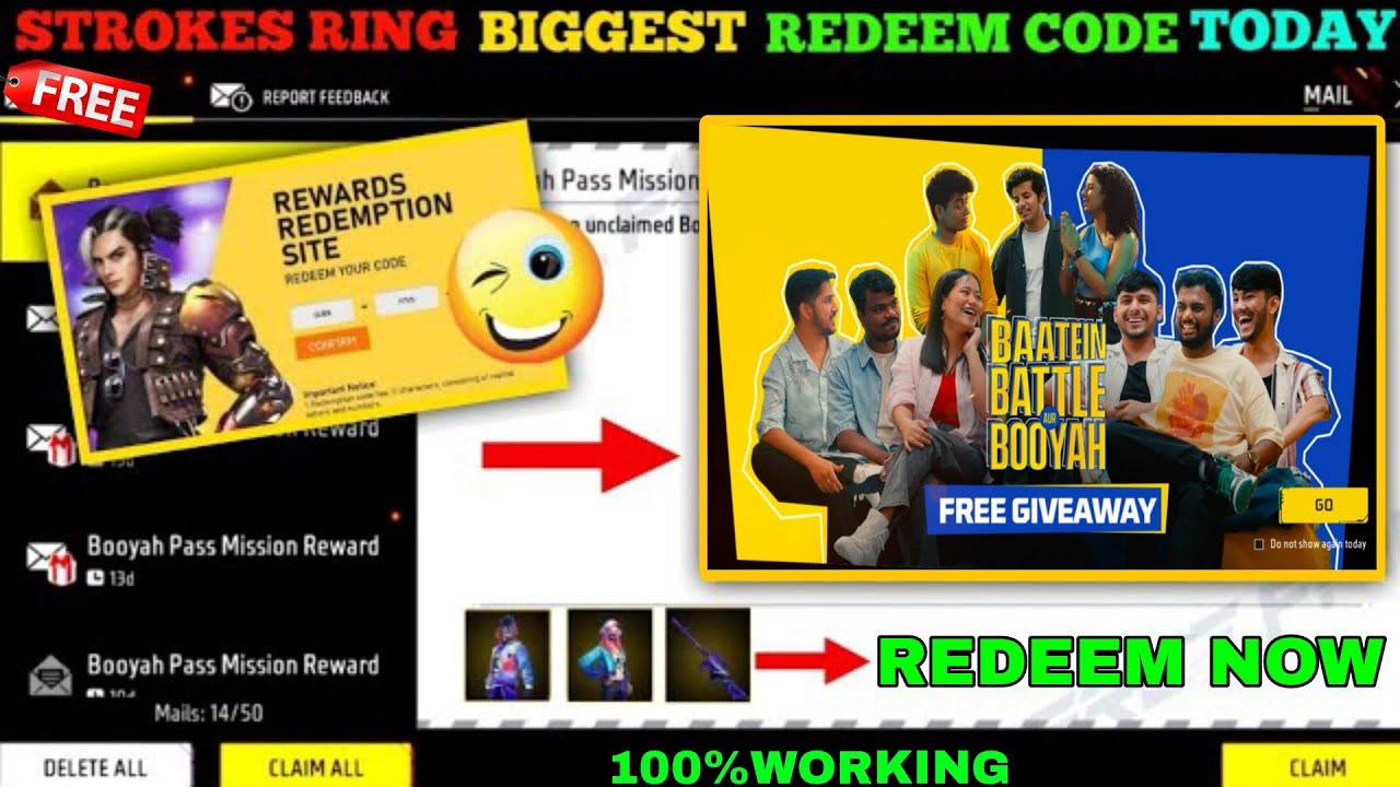 FREE FIRE REDEEM CODE TODAY 29 JUNE REDEEM CODE FREE FIRE FF REDEEM