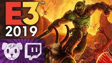 E3 2019 Reactions - Bethesda, Devolver Digital  | TalkyPup Live (Full Stream)