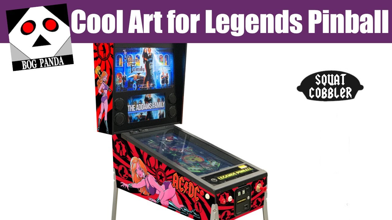 The Buy Stuff Store's AtGames Legends Pinball art upgrade 236 YouTube