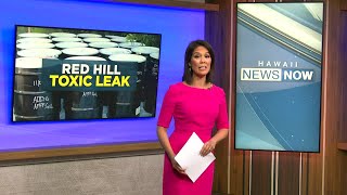 Navy officials still not sure what caused spill of toxic fire suppressant at Red Hill facility