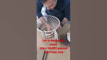 laser cut lamp - link to download the project https://hfm2017.gumroad.com/l/laser_lamp