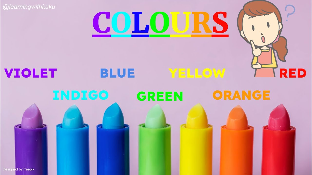 Learn Colors for Kids! Colours Learning Videos! Colors with KUKU ...