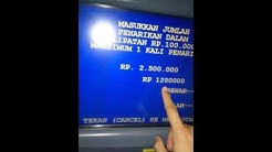 TUTORIAL TARIK TUNAI  MANDIRI - Durasi: 3.04. 