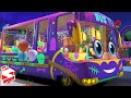Halloween Wheels On The Bus, Spooky Bus Song and Kids Rhyme