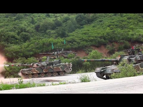 아직도 현역인 육군 M48 패튼 전차 등 화끈한 육군 전차 사격 모음.Zip / 국방부 제공