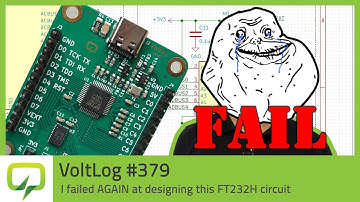 I failed AGAIN at designing this FT232H circuit | Voltlog 379