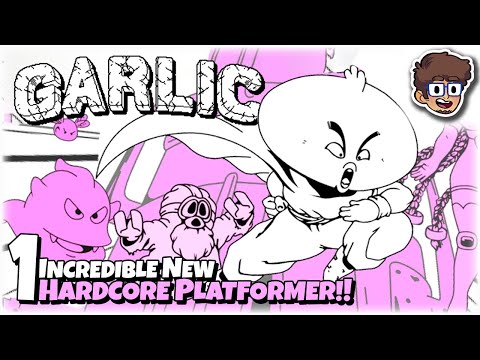 THE BEST NEW HARDCORE PLATFORMER!! | Let's Play Garlic | Part 1 | PC Gameplay